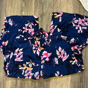 Astr flower print pants